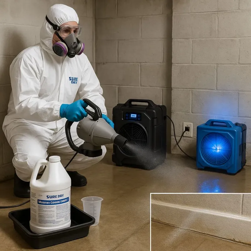 Sanitization and Odor Removal process in Homestead Meadows North, TX